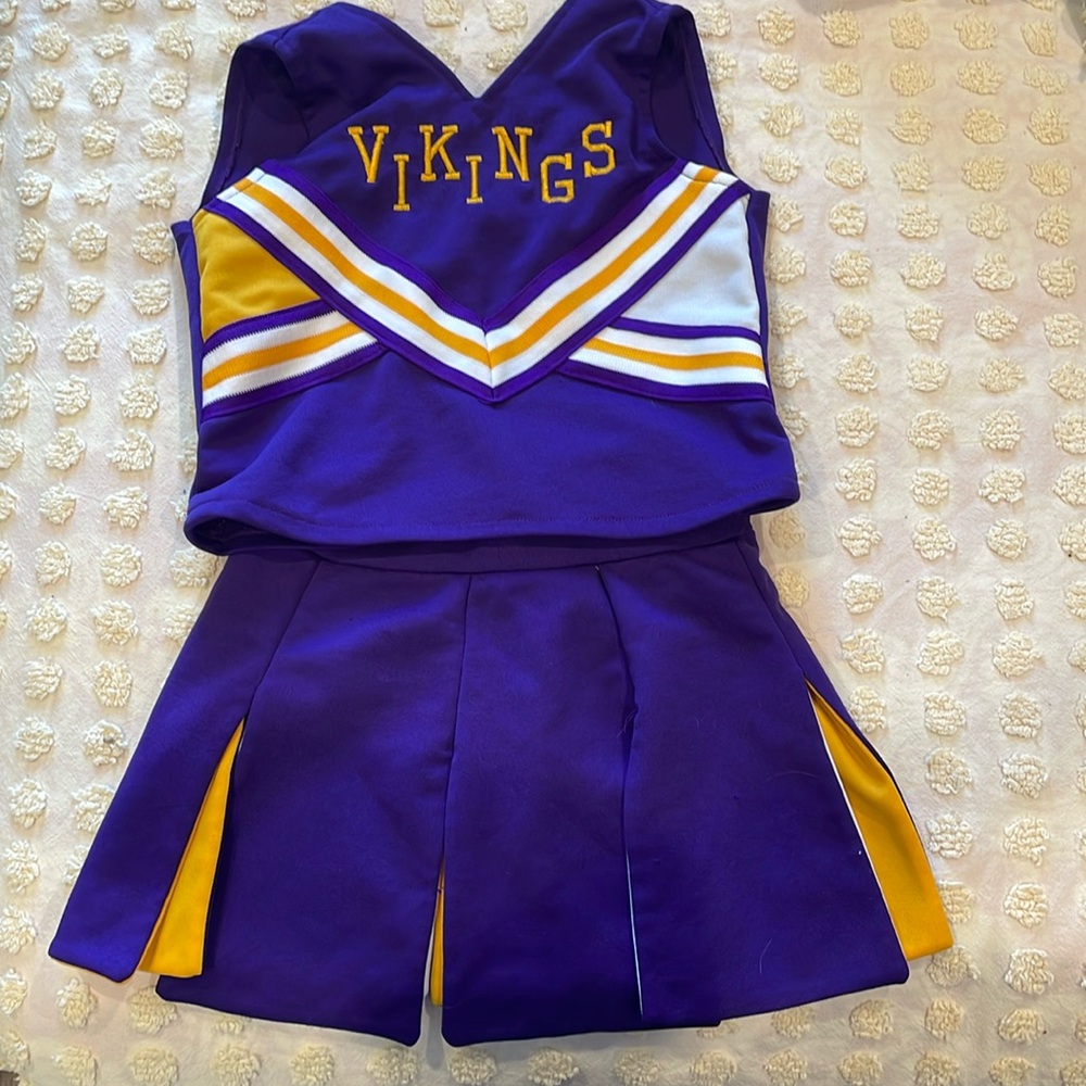Girls Viking Cheerleading Outfit